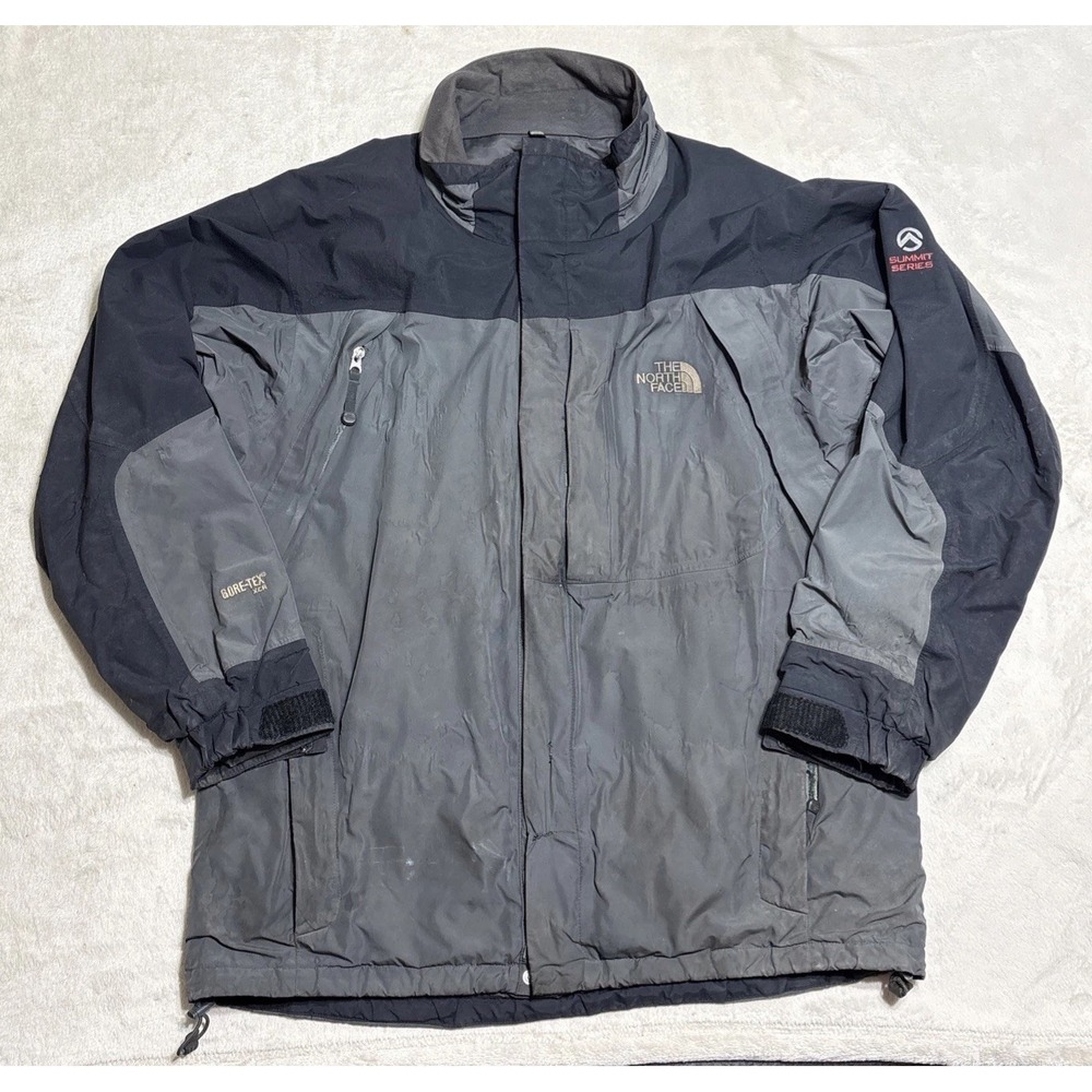 The North Face Summit Series Jacket Mens Size Large Gray GoreTex